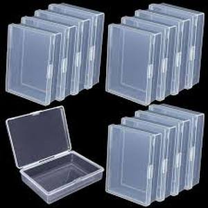 lot 20206 image: Clear card organizers pack of 12 for storage