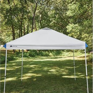 lot 5386089 image: Ozark Trail 10x10 Instant Pop Up Canopy Tent with Simple Push Setup  - Retail $98