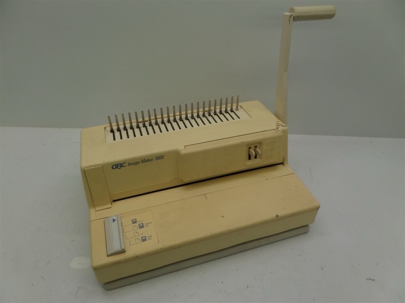 lot 3544195 image: GBC Image-Maker 1000 binding system