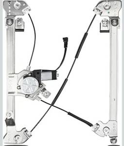 lot 4433 image: Front Driver Side Power Window Regulator with Motor Replacement for Ford F150 2004 2005 2006 2007 2008 (Standard or Crew Cab), 06 07 08 Lincoln Mark LT, Left, 741-428