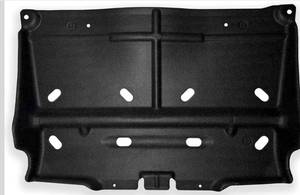 lot 4463 image: Truck Front Engine Splash Shield Accessories compatibie with Ford F-150 2015-2024, Ml3z-7222-D Jl3z-7222-C, 1 Piece Assembly