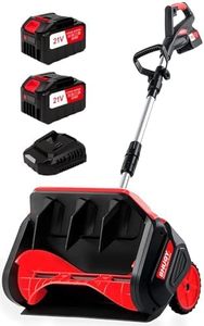 lot 4416 image: shuqy cordless snow Shovel red