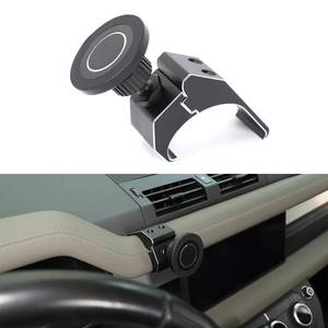 lot 4620 image: PIUGILH Magnetic Phone Holder Mount Compatible with Land Rover Defender 90 110 130 2020-2025 Interior Accessories, Aluminum Alloy 360° Center AC Air Vent Cell Phone Holder Stand