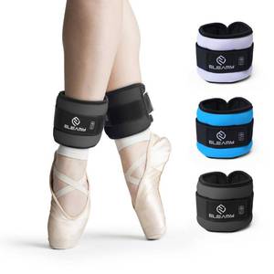 lot 4680 image: ELEAMY Ankle Weights for Women & Men - 0.5lb1lb2lb3lb Pairs for Walking, Running, Yoga, Fitness - Premium Ice Silk Fabric - Comfortable, Durable & Tear Resistant - Black (0.5lb2)