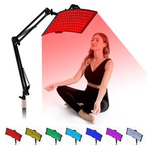 lot 4714 image: 7 in 1 Portable Light Therapy for Face for Body Lamp with Stand, 920nm Red Infrared Light Therapy Device, LED Face Skin Body Skin Care at Home - Retail $99.99
