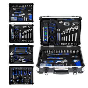 lot 4737 image: Prostormer Home Tool Kit, 259-Piece Household Hand Tool Set with Heavy Duty Aluminium Tool Box, Basic Toolkit for Home, RV, Car, Workshop and More