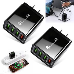 lot 4750 image: Magvolt Pro Phone Charger,Magvolt Chargers,4-Port Chargers,Multi-Protection System,Travel Fast Charging for Smart Phones,Tablets,Devices with Multiple Ports,Wall Charge for Travel & Home(BlackBlack)