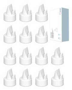lot 4792 image: BACAYZZL 14 Count Duckbill Valves Compatible with Spectra S1 S2 9 Plus Synergy Gold Accessories Valves Replace Not Original Spectra Replacement Pump Parts