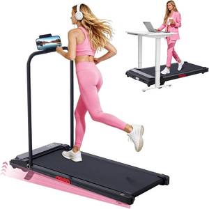 lot 142067 image: Retails for $110 Walking Pad with Incline, 2026 Upgrade Electric Small Walking Pad with Handle Bar, 3.0HP Protable Walking Pad Treadmill with Handles and Incine for Home Small, 0.6-7.6MPH, 350LBS