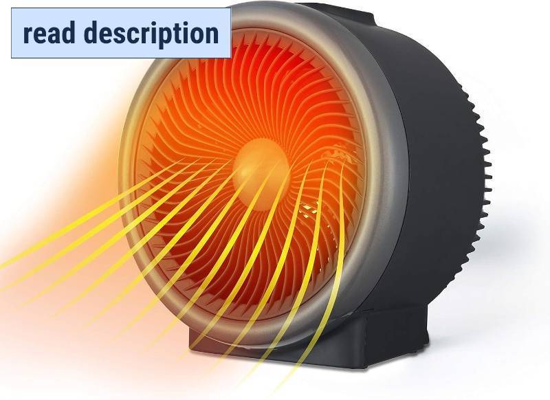 lot 171149 image: BLACKDECKER Space Heater 1500W, Flameless Portable Heater with Overheat Protection
