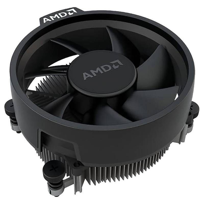 lot 361288 image: AMD Wraith Stealth Socket AM4 4-Pin Connector CPU Cooler with Aluminum Heatsink & 3.93-Inch Fan (Slim)