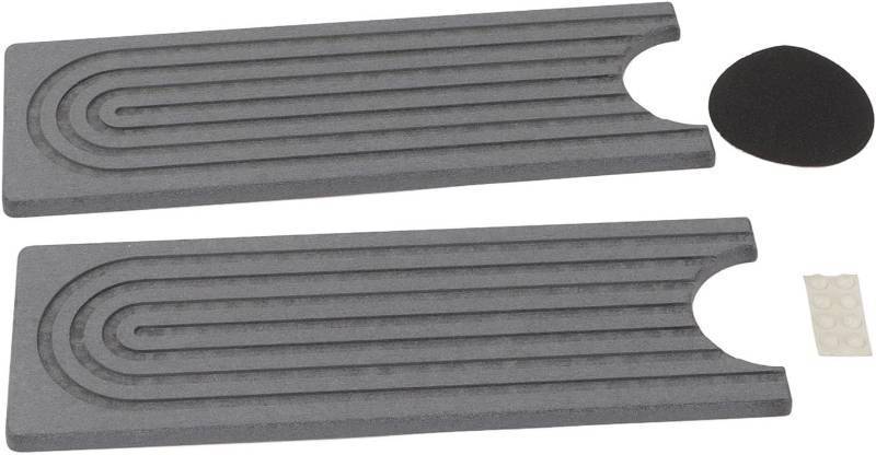 lot 401304 image: Aramox Diatomite Faucet Mat, Fast Drying Absorbent Pad, Dark Gray, 23.6x3.9 Inch, for Kitchen Bathroom RV Countertop