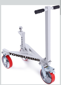 lot 16330 image: Trailer Tug Mover  20,000LBS Max Support 3,500LB Tongue Weight  Universal Fit for RV, Camper, Boat & Enclosed Trailers (2 in Ball) - Retail $229