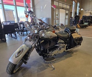 lot 1301 image: 2003 Harley-Davidson FLSTSI Heritage Springer  Grey