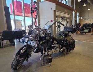 lot 1303 image: 1998 Harley-Davidson FLSTS  Black