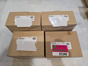 lot 1340 image: (4) Harley-Davidson Voltage Regulators  Part #74540, #74567, #74700