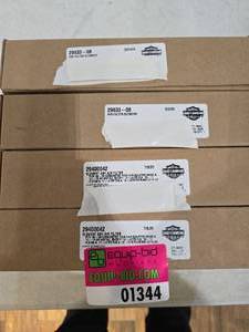 lot 1344 image: (4) Harley-Davidson Air Filter Elements  Part #s In Photos
