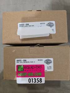 lot 1358 image: Harley-Davidson Black Footboard Rear  Part #50622-09A