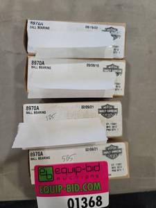 lot 1368 image: (4) Harley-Davidson 8970A Ball Bearing  Part #8970A