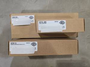 lot 1374 image: Harley-Davidson OEM Parts Boxes  Part #s In Photos