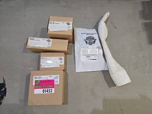 lot 1452 image: Harley-Davidson OEM Parts Lot - Multiple Components
