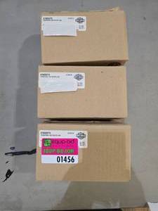 lot 1456 image: Harley-Davidson OEM Parts Boxes - Set of 3