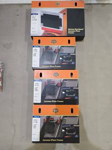 lot 1459 image: Harley-Davidson Multi-Fit License Plate Frame - 4 Total