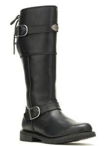 lot 9061 image: Harley-Davidson Womens Tall Riding Boot - Size 10M