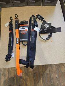 lot 9090 image: Harley-Davidson Pet Accessories Set