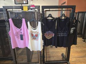 lot 9092 image: (5) Harley-Davidson Womens Tank Tops - Size M