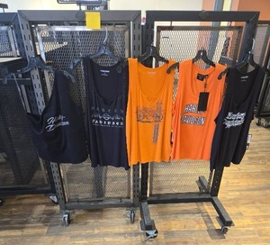 lot 9097 image: (5) Harley-Davidson Tank Tops - Size 2XL