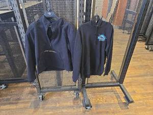 lot 9102 image: Harley-Davidson HOG Eagle Lightning Zip-Up Hoodie &amp Coat Set