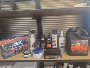 lot 9137 image: Harley-Davidson Motorcycle Care Kit Collection