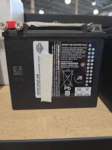lot 9166 image: Harley-Davidson AGM Battery 65991-82B