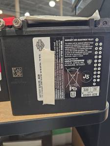 lot 9168 image: Harley-Davidson AGM Battery 65991-82B