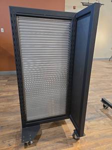 lot 11039 image: Industrial Rolling Display Rack
