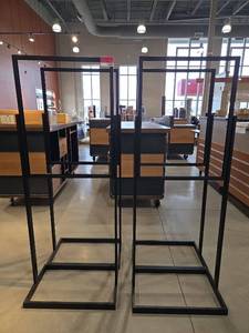 lot 11090 image: Metal Retail Sign Display Stand - Set of 4