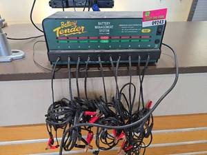 lot 9243 image: Deltran Battery Tender 10-Bank Charging System 021-0134