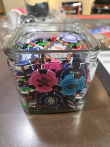 lot 9328 image: Harley-Davidson Minot ND Dealer Poker Chips Collection