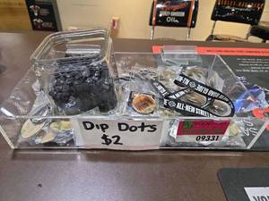 lot 9331 image: Harley-Davidson Collectibles Lot - Lanyard and Display Dots
