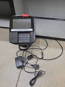 lot 11193 image: Ingenico MODU7000 WiFi Bluetooth module With Stand And Power Cord