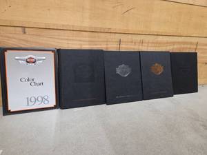lot 11196 image: Harley-Davidson Factory Color Chart Collection