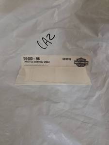 lot 11201 image: Harley-Davidson OEM Control Cable Set