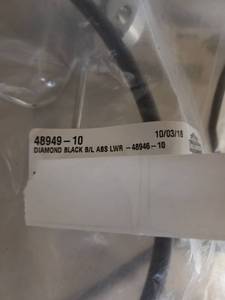 lot 11203 image: Harley-Davidson Brake Line Set Part #48949-10, #42935-12A