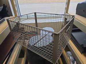 lot 11245 image: Wire Mesh Storage Basket