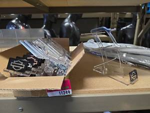 lot 11249 image: Harley-Davidson Logo Sunglasses Display Stands