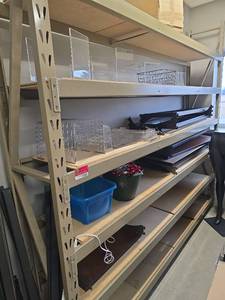 lot 11261 image: Commercial Display Shelving Parts