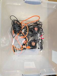 lot 11264 image: Harley-Davidson 800mA Waterproof Battery Tenders - Set of 5