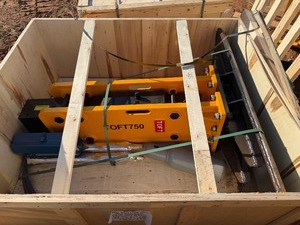 lot 4010 image: Unused TOFT Hydraulic Skid Steer Hammer (TOFT750)