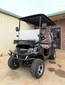 lot 4038 image: Unused BLACK SDLANCH Electric Golf Cart (SDLGC80)